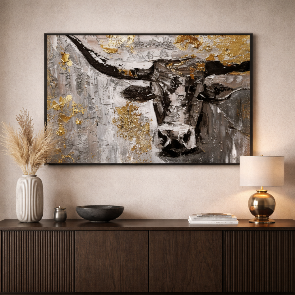 Urban Bull – Handgemaltes Pop Art